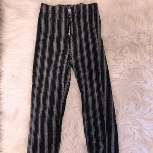 striped brandy melville pants